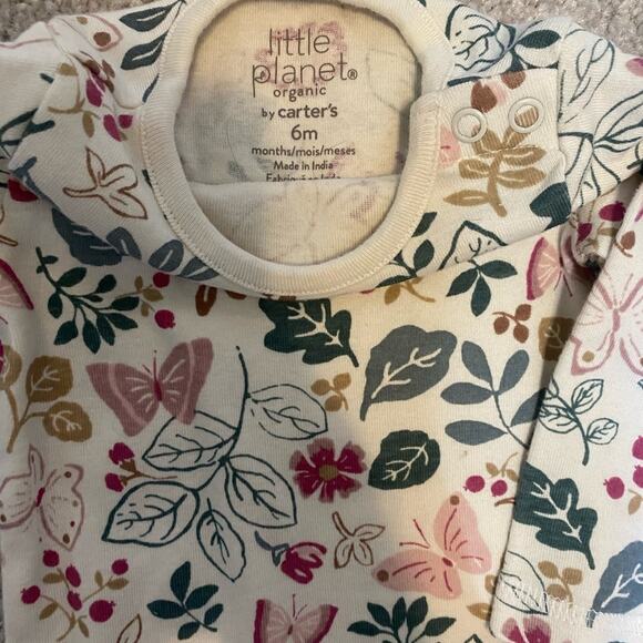 Baby Girl 6 Months Bundle 8pc Disney & Carters Minnie Mouse & Floral Outfits - Picture 5 of 10